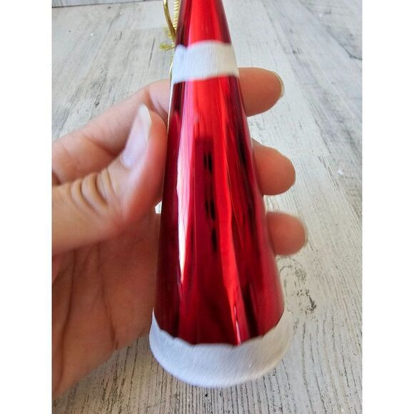 Cone Santa as is ornament medal Xmas tree decor - Picture 5 of 7